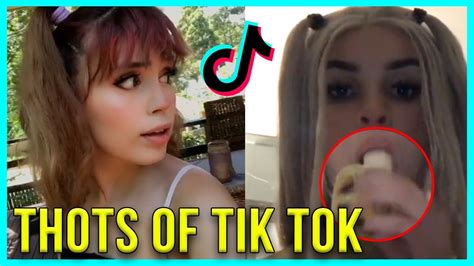 tiktok thots nude|Best TikTok Porn Videos